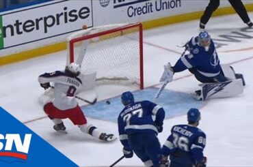 Panarin Outworks Jan Rutta, Scores A Beauty Off Matt Duchene's Pass