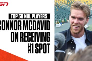 Connor McDavid speaks on receiving the #1 spot on the TSN Top 50
