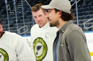 Faulk surprises Blues Warrior Hockey team