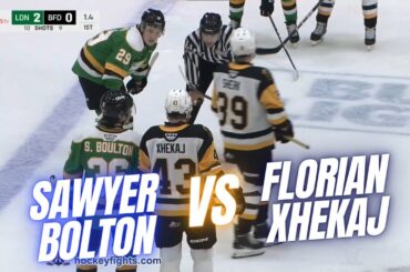 Florian Xhekaj Vs Sawyer Boulton 10.18.23