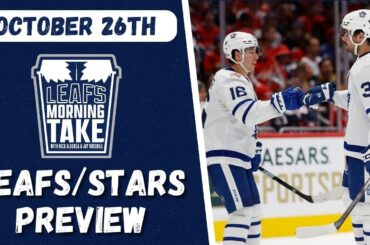 Leafs/Stars Preview ft. Mike Commito