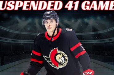 Huge Breaking News: Sens RFA Shane Pinto Suspended 41 Games