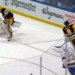 Tristan Jarry Tries To Score