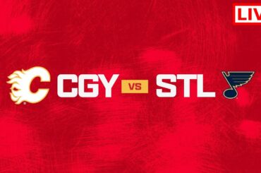 Calgary Flames vs St. Louis Blues Live Stream 2023 | NHL Ice Hockey