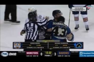 Jujhar Khaira vs Michael Sgarbossa Jan 3, 2015