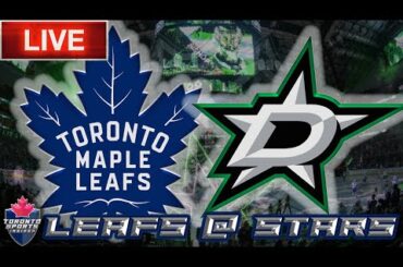 Toronto Maple Leafs vs Dallas Stars LIVE Stream Game Audio  | NHL LIVE Stream Gamecast & Chat