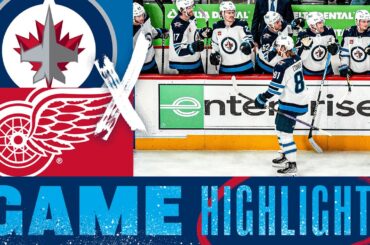 Detroit Red Wings vs. Winnipeg Jets - Game Highlights
