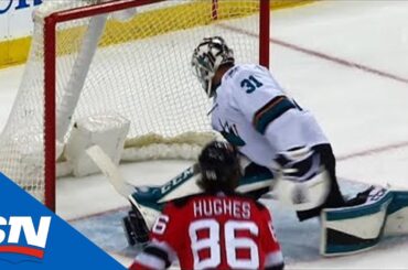 Martin Jones Robs Nikita Gusev With Paddle Save