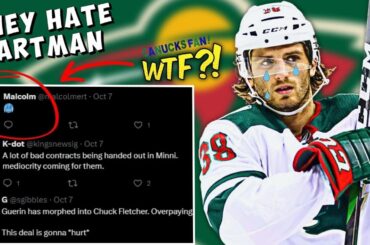 WILD Fans Convincing Themselves to HATE Ryan Hartman's CONTRACT | Minnesota Wild | Judd'z Budz CLIPS