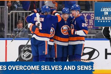 The New York Islanders Overcame the Ottawa Senators and Their Own Mistakes to Get a Big Win
