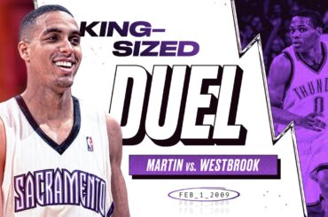 King-Sized Duels: Kevin Martin vs. Russell Westbrook and Kevin Durant | February 1, 2009