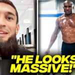 Khamzat Chimaev REACTS To NEW Kamaru Usman Training Footage...