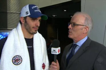 Max Lapierre Shootout Winner Interview 04/20/13 [HD]