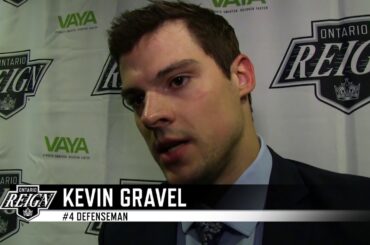 Ontario Reign - Kevin Gravel  - Postgame 12/1/17