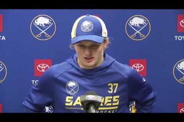 Casey Mittelstadt After Practice Interview (12/1/2021)
