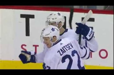 Nikita Zaitsev goes five hole on Smith vs Flames (2017)