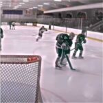 Adam Gajan v zámorí poslal útočníka "do bufetu" 🔥 #hockey #shorts #slovakia #nhl #gajan #goalkeeper