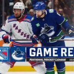 Rangers @ Canucks 10/28 | NHL Highlights 2023