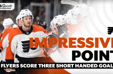 Flyers score three short handed goals, fall to Stars in overtime 5-4 | Flyers Postgame Live
