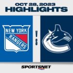 NHL Highlights | Rangers vs. Canucks - October 28, 2023