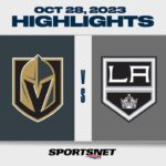 NHL Highlights | Golden Knights vs. Kings - October 28, 2023
