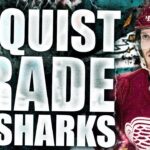 GUSTAV NYQUIST TRADED TO SAN JOSE SHARKS: Detroit Red Wings NHL Trade / Draft Picks - Trade Deadline