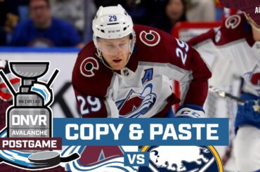 The Colorado Avalanche are shutout again as they fall to the Buffalo Sabres