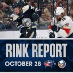 Jack Roslovic rides four-game point streak heading into game vs. Islanders 💥| Rink Report (10/28/23)