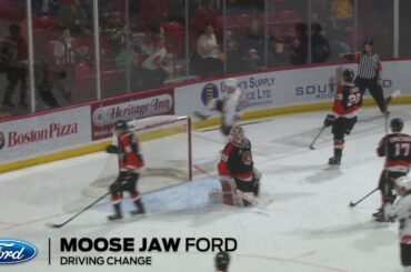 Warriors Goal 1 by #7 Brayden Tracey Moose Jaw Ford - Your peopl