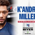 NYR @ VAN: K’Andre Miller Postgame Media Availability | October 28, 2023