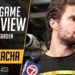 Pavel Zacha REACTS to Bruins Win over Red Wings