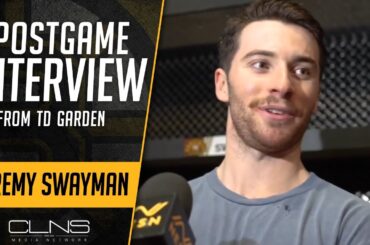 Jeremy Swayman: Bruins LEARNED From Ducks Loss, Helping Them Close Out Red Wings