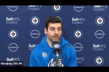 Winnipeg Jets defenceman Dylan DeMelo day 4 of training camp interview