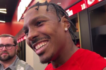 Chiefs WR Mecole Hardman Speaks After Return in KC’s 31-17 Win Over Chargers