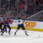 Evander Kane and Brenden Dillon