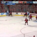 TJ Brodie on Henrik Sedin