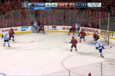 TJ Brodie on Henrik Sedin