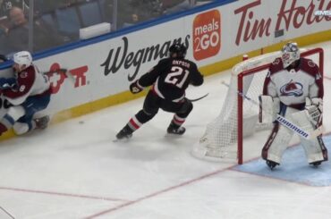 Cale Makar Slams Into Boards Awkwardly