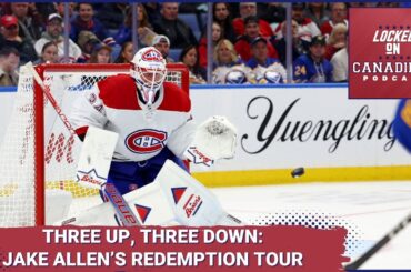 Montreal Canadiens beat the Winnipeg Jets in a shootout, Cole Caufield and Jake Allen are on fire!