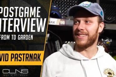 David Pastrnak on 2 GOAL Game in Bruins Win vs Red Wings
