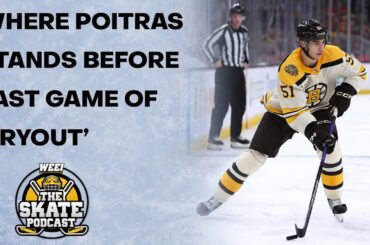 Pastrnak's Hot Start & Where Poitras Stands Before Last Game of 'Tryout' | The Skate Pod, Ep. 235