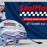 SealMaster announced as Columbus Blue Jackets new road helmet partner for the 2023-24 NHL season 🏒