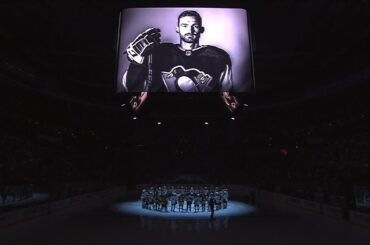 Penguins honor the life of Adam Johnson