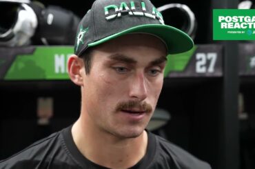 Mason Marchment Post Game Press Conference Oct 26 vs Toronto Maple Leafs