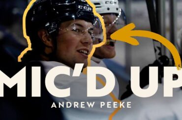 Andrew Peeke is MIC'D UP! | Irish Access | Notre Dame Hockey