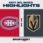 NHL Highlights | Canadiens vs. Golden Knights - October 30, 2023