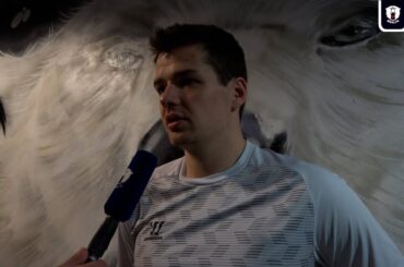 Kai Wissmann nach dem Spiel gegen die Fischtown Pinguins Bremerhaven