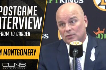 Jim Montgomery on BruinS RALLY  from 2-Goal deficit to Beat Panthers