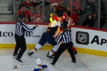 Robert Bortuzzo vs A J  Greer Oct 26, 2023