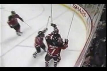 Zach Parise First Career NHL Goal vs Penguins